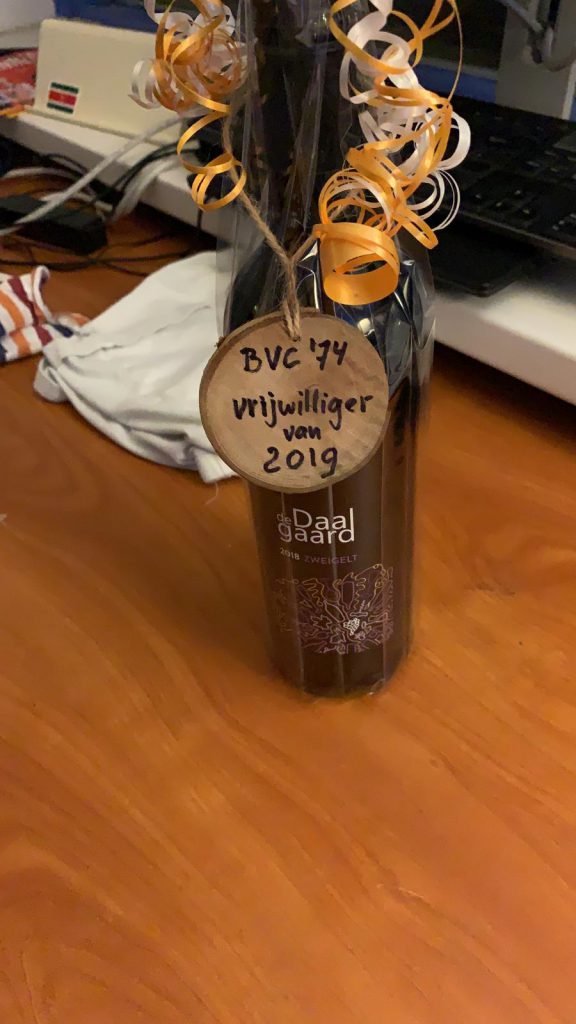 Voor Henri en alle vrijwilligers